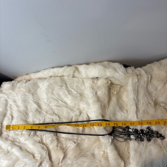 SAACHI Corded Dangle Rhinestone Crystal Statement Necklace - Picture 7 of 7